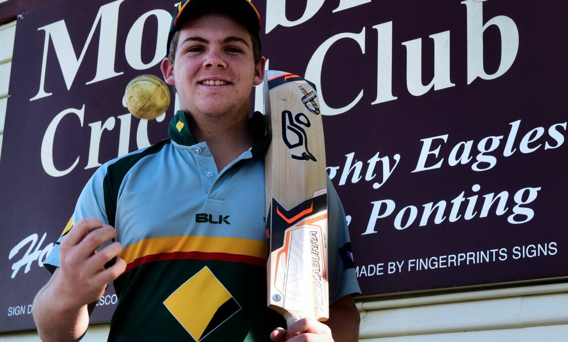 TALENTED: Sixteen-year-old Jarrod Freeman has just returned from a successful national under-17 cricket championships. Picture: Neil Richardson