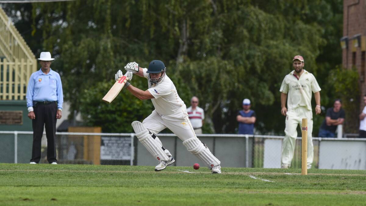 South Launceston coach Mark Nutting on his way to top scoring with 55.