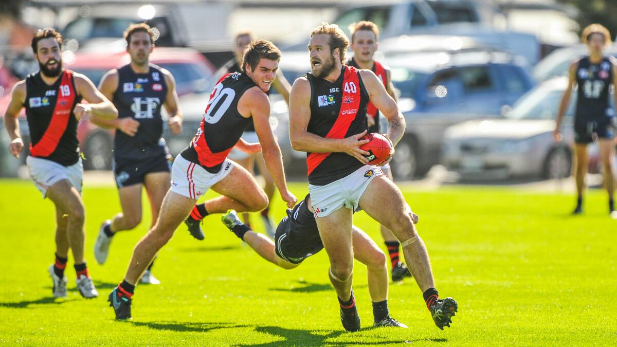 MISSING: Recruit Lewis Hollmer will miss the Tigers clash with a hamstring injury with Josh Ponting also out with a quad. Picture: Scott Gelston