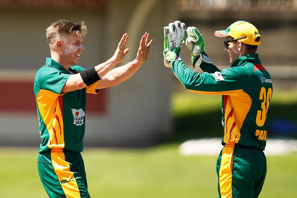 LEADERS: Xavier Doherty and Tim Paine will guide Tasmania on-field during the Matador Cup, which starts next month. Picture: Getty Images
