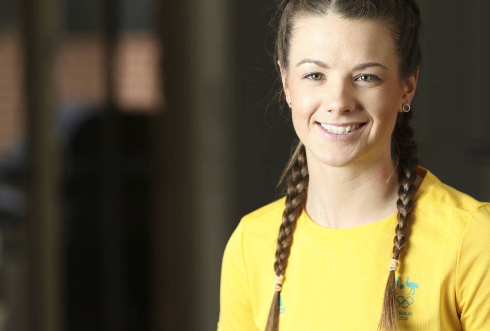 STILL SMILING: Coastal cycling star Amy Cure says there were positives to take from her troubled Rio Olympic campaign. Picture: Cordell Richardson