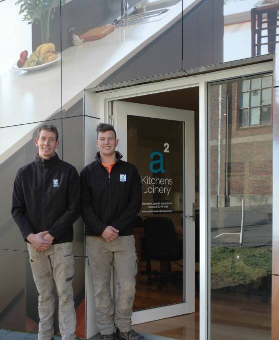 A2 Team: Brothers Adam and Marcel Anstie who have recently rebranded their family business Anstie Construction to include joinery and carpentry work.  