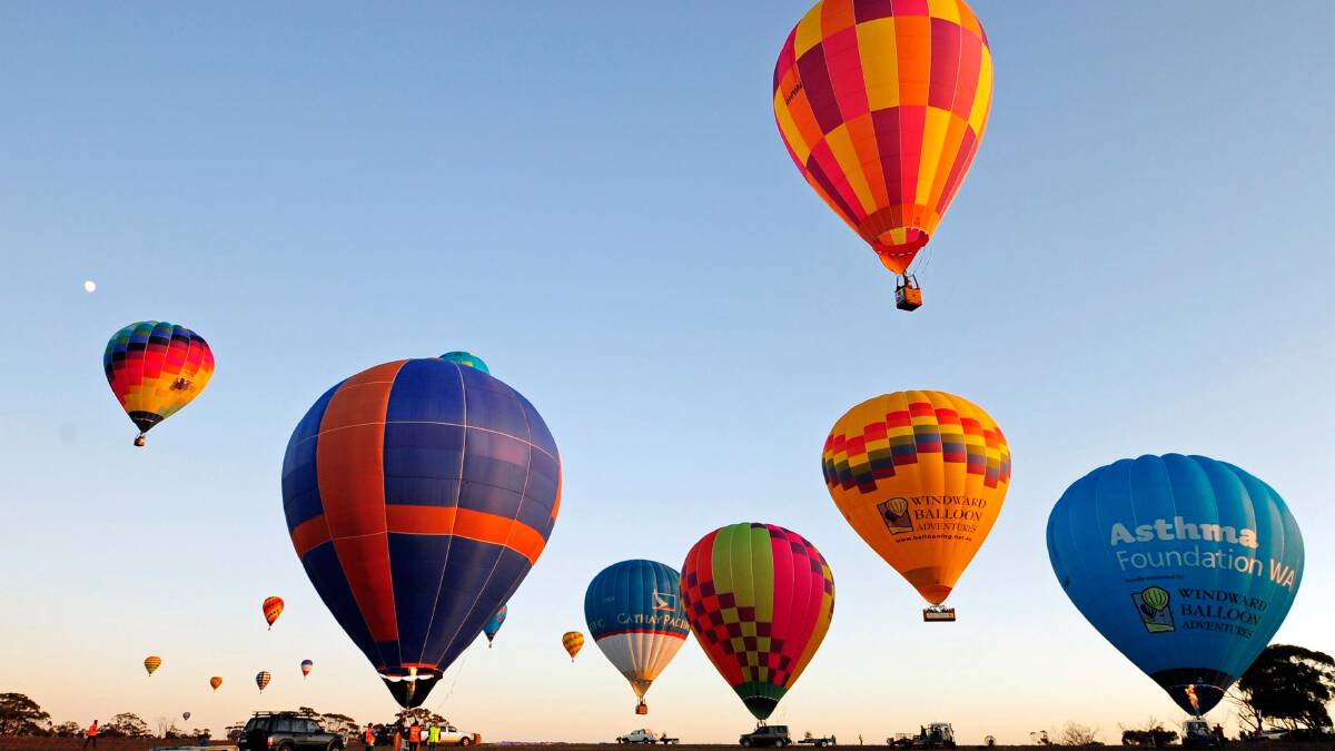 Balloons aplenty over the Avon Valley for the National Ballooning Championships from September 2-9