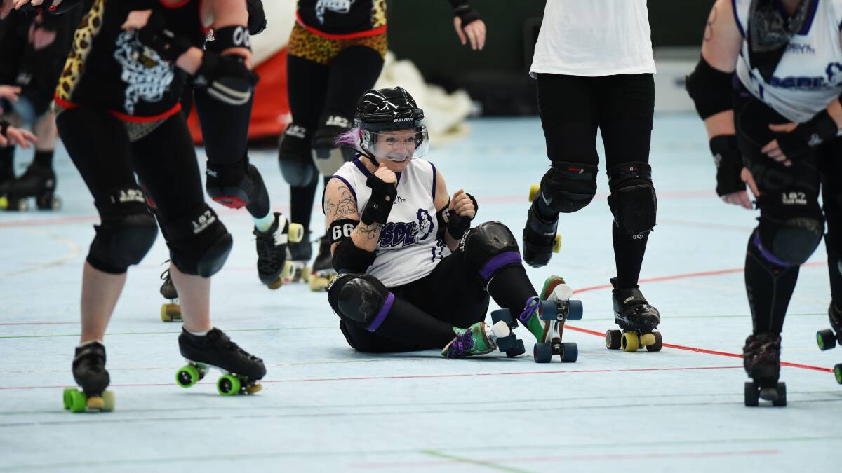 The 2016 Spring Break Roller derby competition at Launceston Indoor Sports Arena