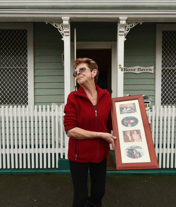 Prepared: Seventy-year-old Kaye Wise prepares to leave her home at Inveresk after packing her most treasured possessions. Picture: Scott Gelston