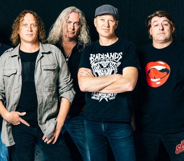 PUB ROCK REVIVAL: The Screaming Jets have returned with a new album and will tour Tasmania later this year.
