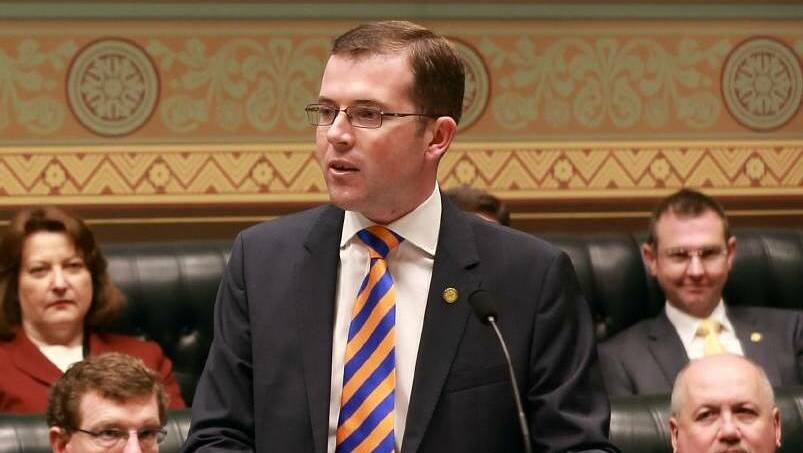 Undeterred: Northern Tablelands MP Adam Marshall said he would not backdown after receiving threatening letters.