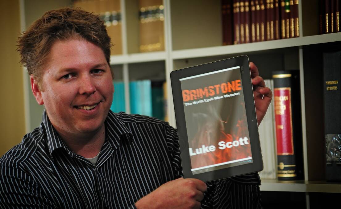 Former journalist at The Examiner Luke Scott has written a book about the Mount Lyell mine disaster. 
