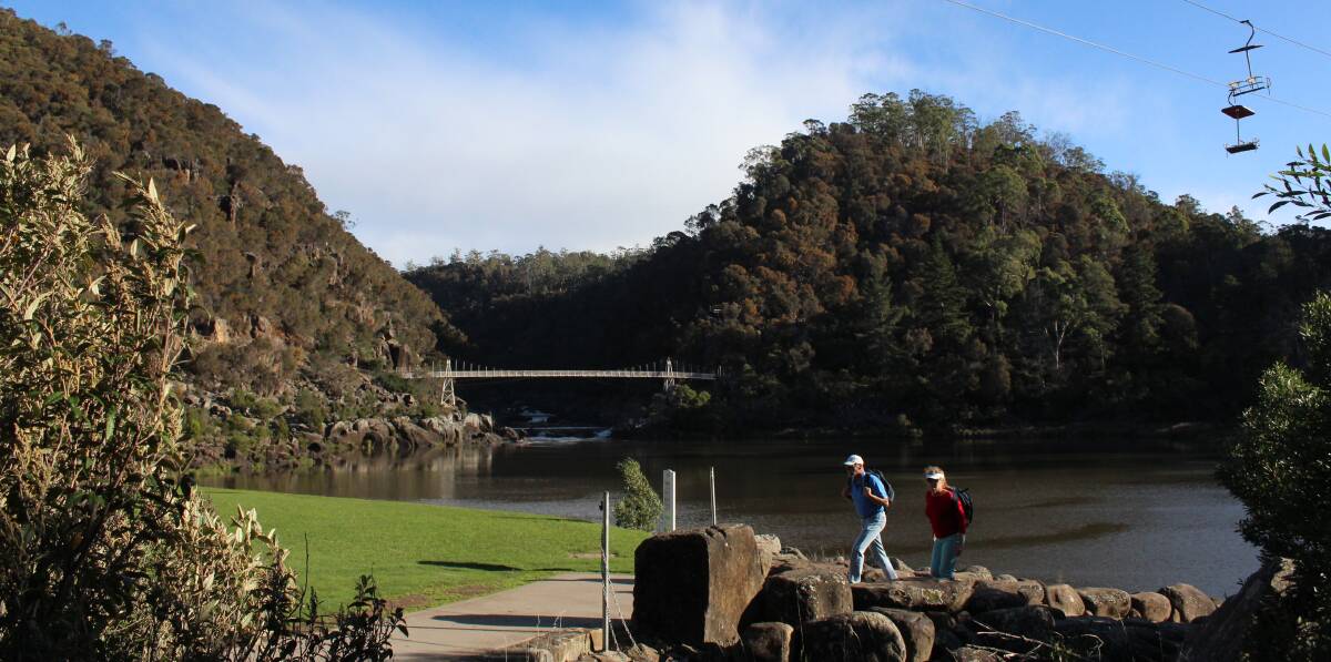 Estelle Ross, of Riverside, says the Gorge is one of the most visited destinations in Tasmania