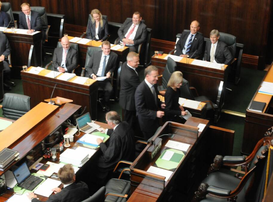 RISE: State Parliament, including cabinet, will cost taxpayers $41.1 million in 2016-17.
