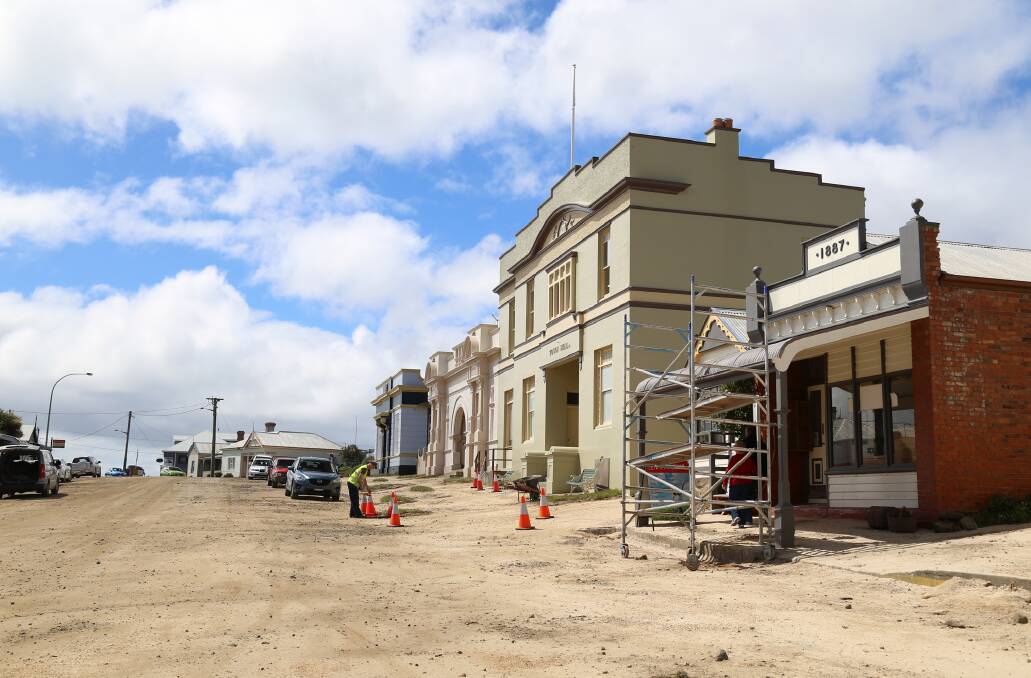 ON SET: Stanley was transformed in 2014 for the filming of feature film The Light Between Oceans, one of several major productions in the state that year. 