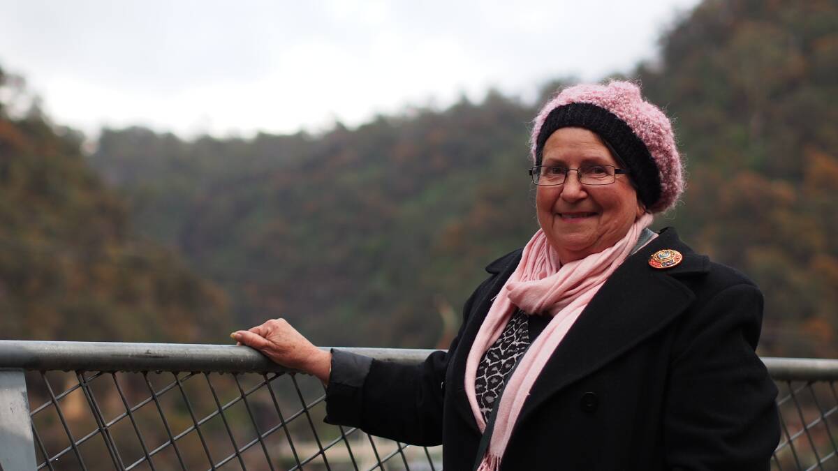 CONNECTION: Patsy Cameron shares her knowledge of the Gorge. Picture: Piia Wirsu