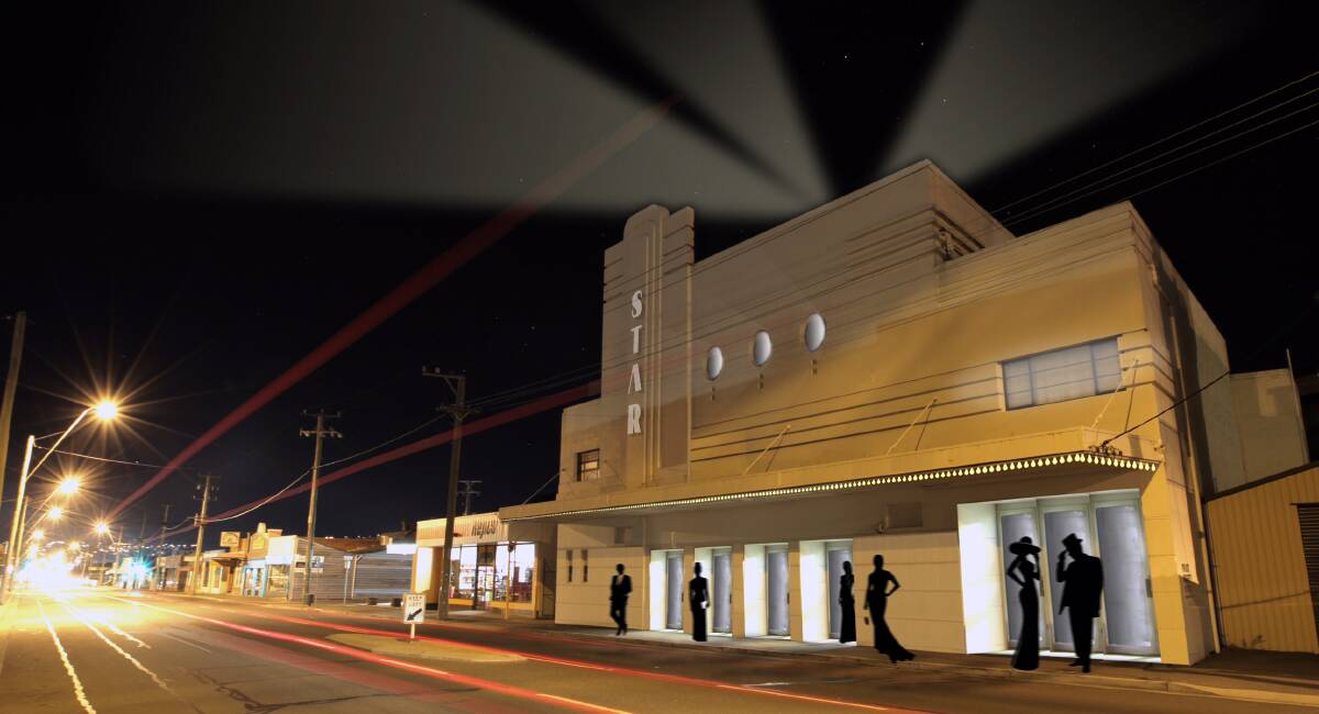 VISION: An artist's impression of the Star Theatre at night after refurbishments. The Invermay Rd building could soon house an independent cinema with cafe, bar and conferencing and potentially even a micro-brewery. 