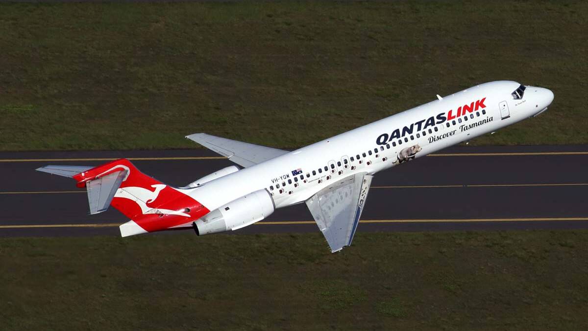 A Qantas Link Boeing 717