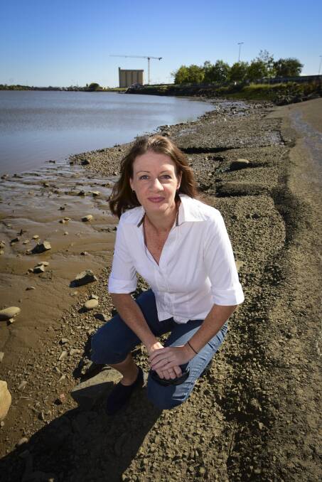 ACTION NEEDED: City of Launceston Alderman Emma Williams is seeking a multi-party resolution on the estuary.
