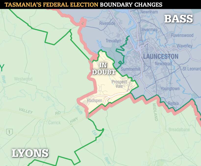 BOUNDARY DOUBTS: The urban areas of the Meander Valley Council are set to be moved in Lyons under the Augmented Electoral Commission's latest proposal. Five objections to the change were formally submitted.