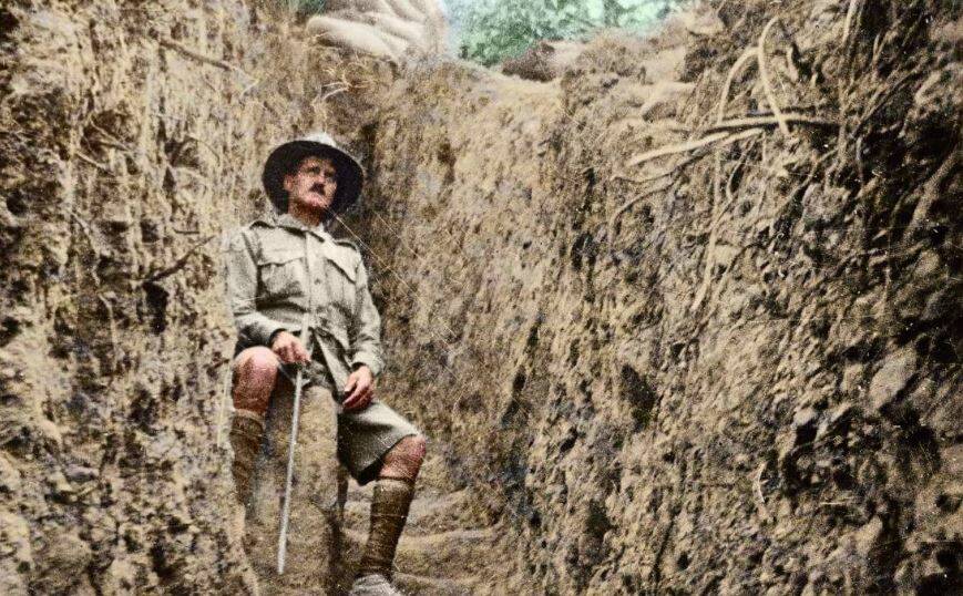 SOLDIER: Tasmanian soldier and Victoria Cross recipient Harry Murray is one of many Tasmanians who have served at war in the last 100 years.