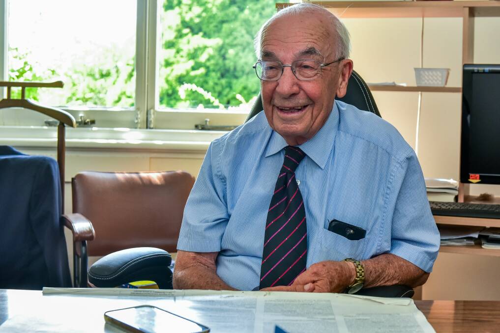 LIFETIME OF WORK: Professor Don McTaggart has been awarded an Order of Australia. Picture: Neil Richardson 