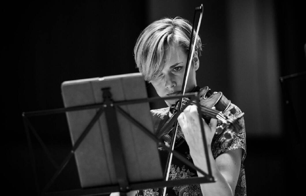 MAESTRO: Satu Vanska will play a Stradivarius 1726 at her Mona Foma performance with the Tasmanian Symphony Orchestra. Picture: Supplied