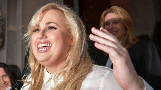 Hollywood actor Rebel Wilson has promised to donate the damages to charity.  Photo: Eddie Jim
