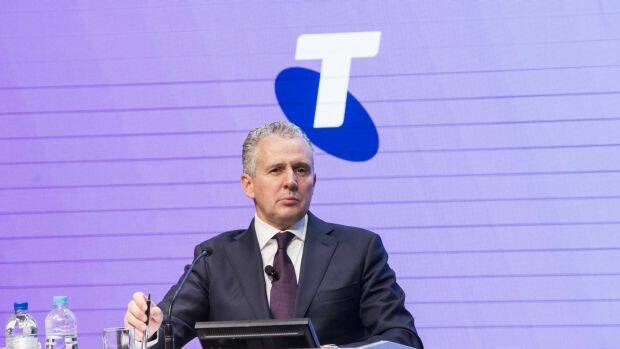 Andy Penn said Telstra could succeed but "cannot afford to operate as we have always done". Photo: Jessica Hromas