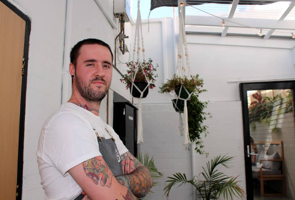 CREATIVE FORCE: Former Launceston chef Josh Retzer has won plenty of fans since taking over the head chef role at Hobart restaurant Born In Brunswick. Pictures: Hamish Geale 