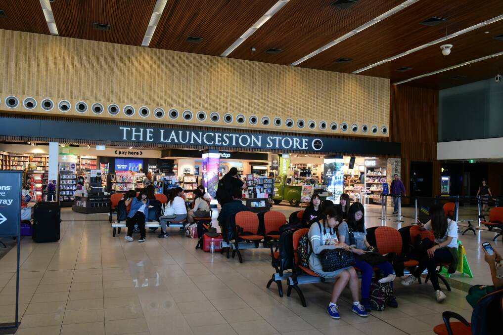 ON THE UP: Launceston Airport officially launched its $3.5 million redevelopment on Thursday.  Picture: Paul Scambler 