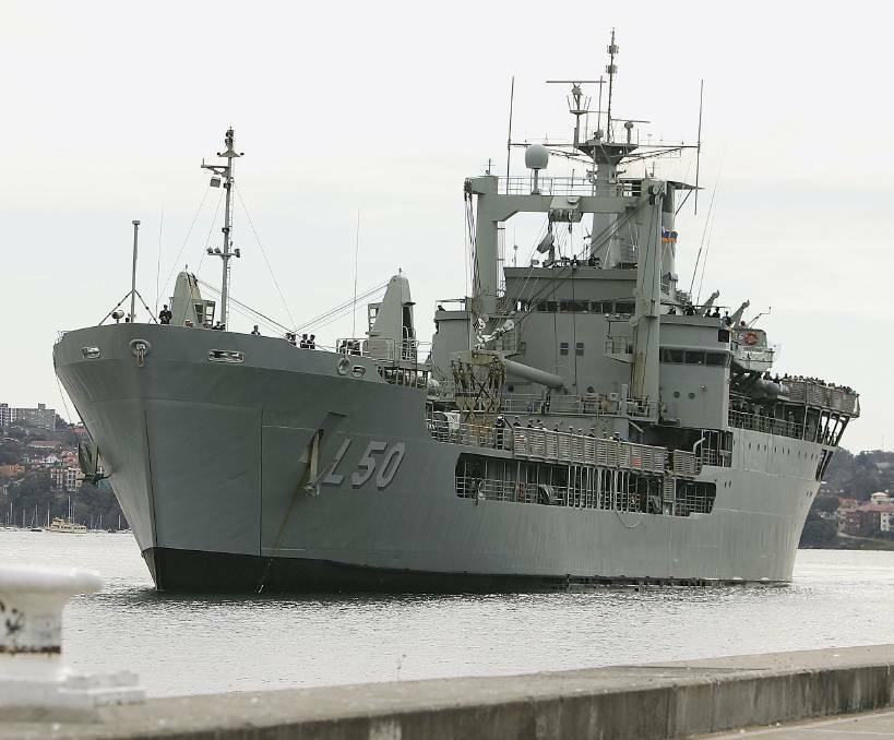 IN DEMAND: Queensland is believed to be leading the race to secure the former naval vessel. 