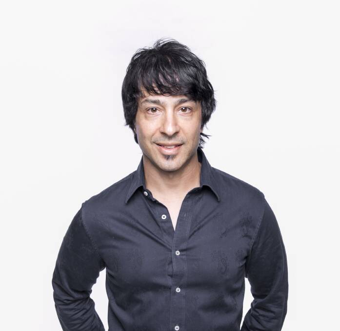 ORGANIC: Comedian Arj Barker will perform at Country Club Tasmania on March 10.