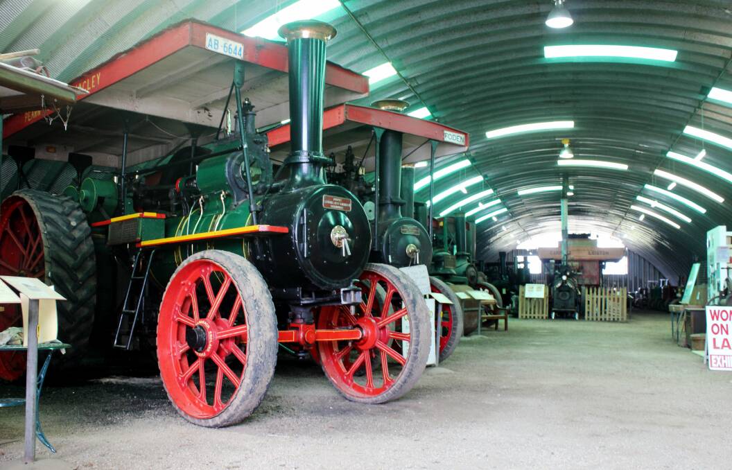 HISTORIC: A 1910 Foden traction engine will be put into action at this year's Steam Up. 