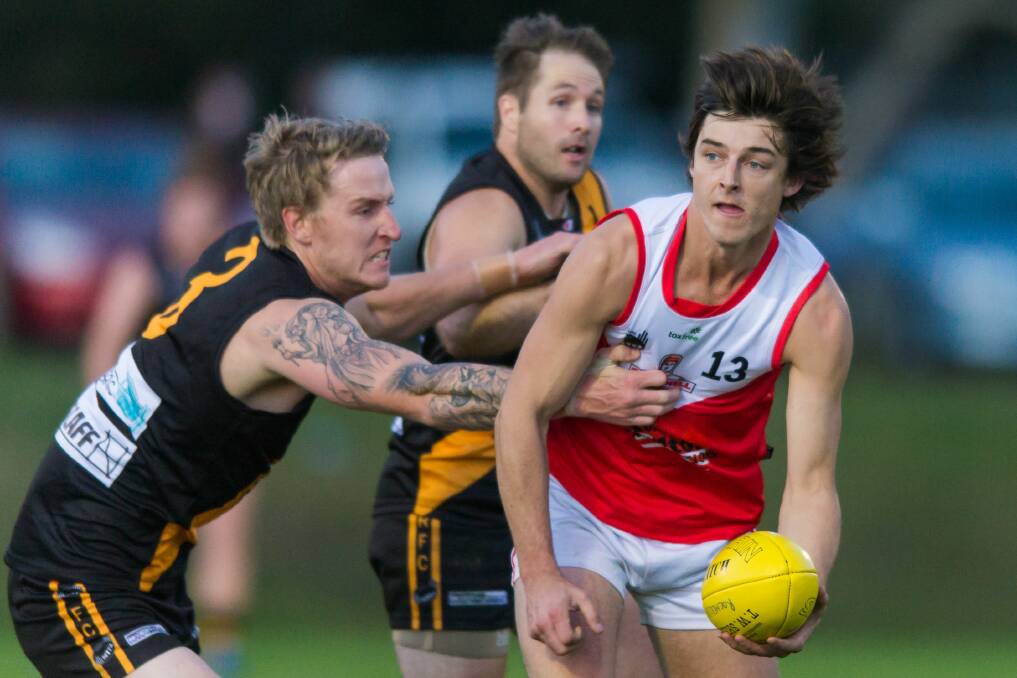 STANDOUT: Bracknell's Jake Cox was a clear winner in the Redlegs' best and fairest count. Picture: Phillip Biggs 