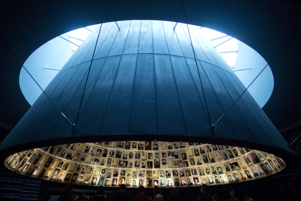 MONUMENTAL: The Hall of Names at Yad Vashem museum. Picture: Getty
