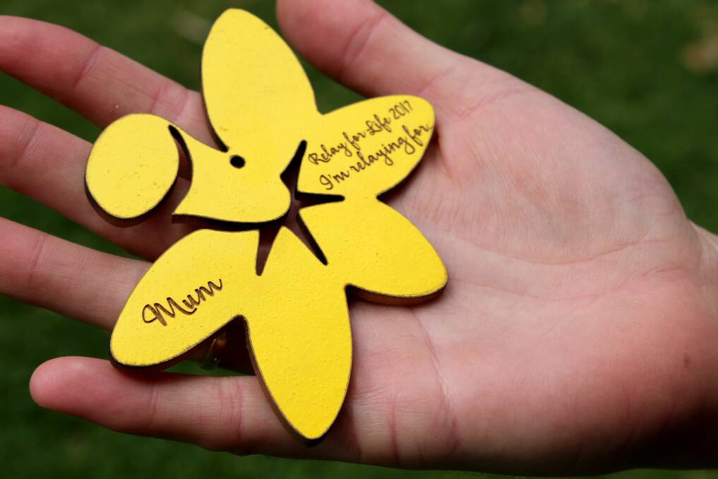 MEMORIES: And Co. will display a memorandum wall of wooden daffodils at this year's Relay For Life. 