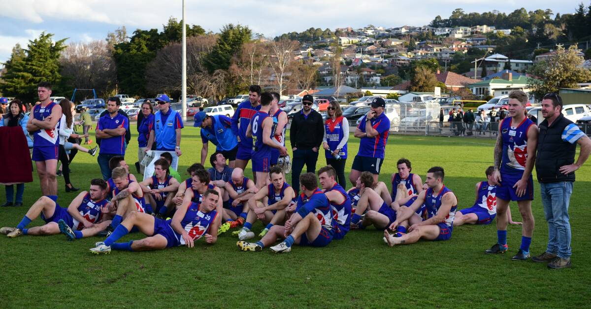 HARD TO SWALLOW: The Demons tasted defeat in last year's grand final as Old Scotch won its fourth consecutive flag. Picture: Paul Scambler