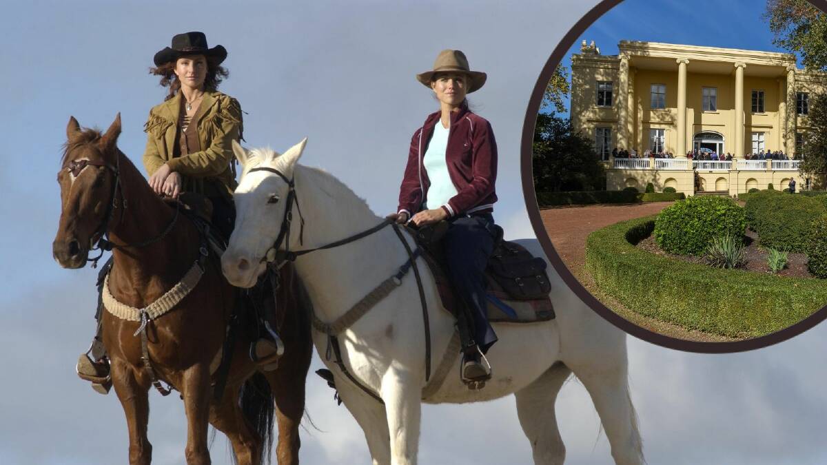 A heritage property in Northern Tasmania has been touted as a possible filming location for a McLeod's Daughters reboot. Pictured are Bridie Carter as Tess McLeod (right) and Simmone Jade MacKinnon as Stevie Hall in the original McLeod's Daughters. Pictures supplied, Paul Scambler