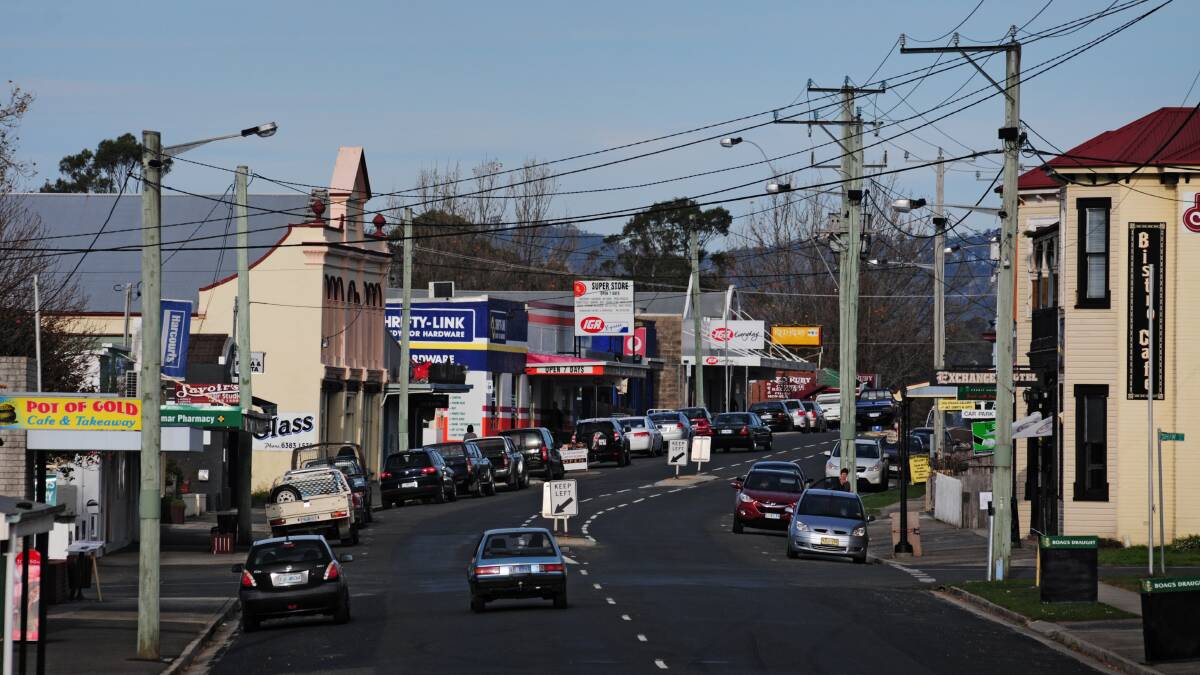 POWER STRUGGLE: Beaconsfield residents have expressed concerns that power lines are taking priority over a stretch of trees lining the town's main street.