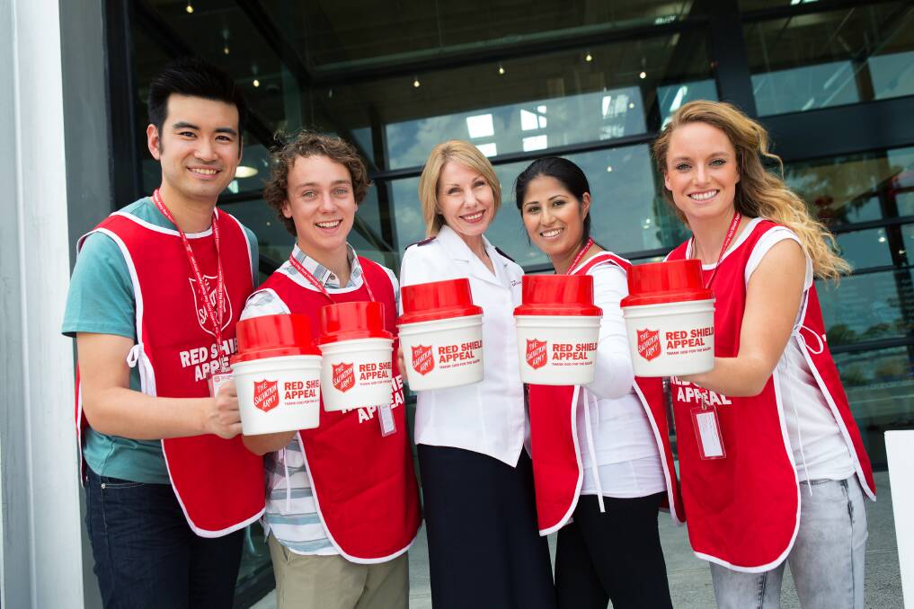 PITCHING IN: The Salvation Army is hoping to raise $8 million from its Red Shield Appeal on May 27 and 28. Volunteers can register at The Salvation Army's website. Picture: Supplied