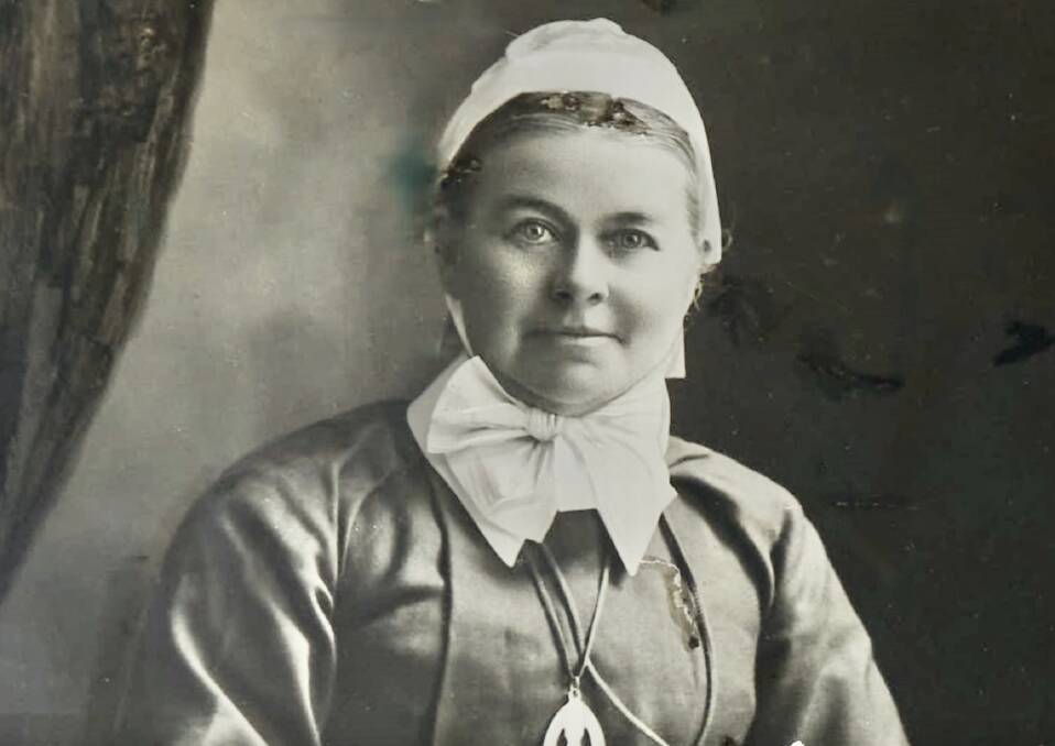 A photograph of Deaconess Charlotte Shoobridge, taken in about 1895. Picture by All Saints Network.