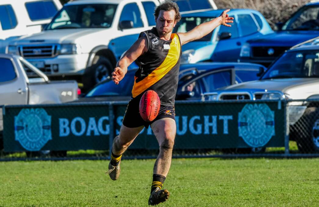 LOADING UP: Longford skipper Beau Thorp has agreed to lead the Country 
Tigers in 2019 after a successful first season at the helm. Picture: Neil Richardson