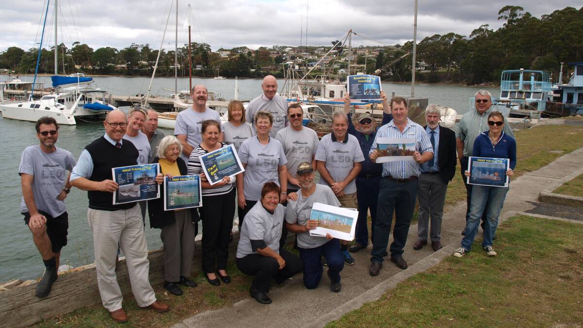 SKELETON BAY SUPPORT: A group of protesters gathered on the East Coast this month in a show of support for the Skeleton Bay scuttling proposal.