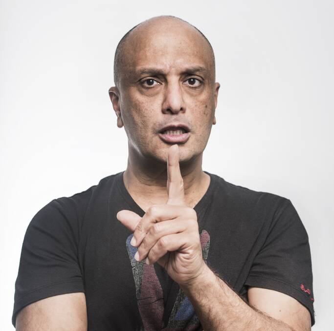 WAIT A MINUTE: Australian comedian Akmal Saleh will perform his latest show Transparent at Country Club Tasmania on August 11. Australian Capital Territory comic Jay Sullivan will provide support. Picture: Supplied