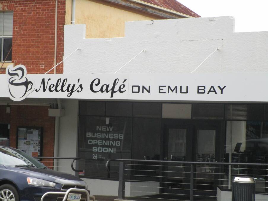 LONG TIME COMING: The opening of Nelly's Cafe on Emu Bay marks a dream come true for Deloraine's Nyree Lovell. Picture: Supplied