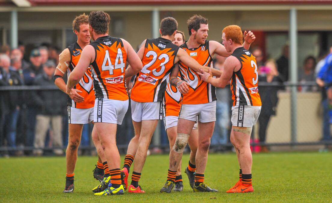 GRAND FINAL BOUND: East Coast will play Lilydale in next week's grand final after defeating Evandale at Invermay Park. Pictures: Scott Gelston.