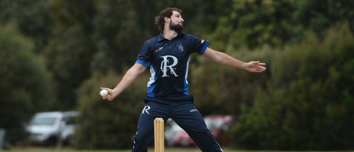 CAPTAIN'S KNOCK: Tom Garwood starred in the Blues' win over South.