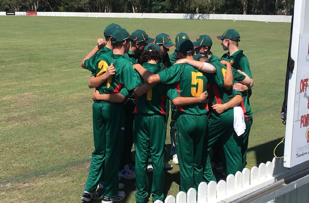 ALL FOR ONE: Tasmania battled hard in its two-wicket loss to Western Australia on Tuesday. Picture: Supplied