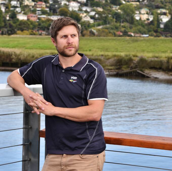 WATERWAY WIN-WIN: NRM North stormwater and catchment officer Jesse Webster. 