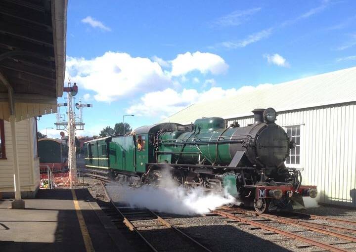 FINGAL BOUND: A Tasmanian Transport Museum MS steam train has been earmarked for the proposed Fingal Valley Festival run. Picture: Supplied