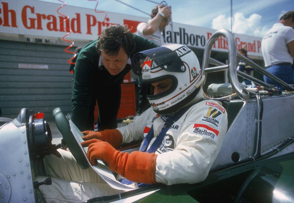 LEGEND: Australian racing driver Alan Jones at the British Grand Prix, circa 1980. 