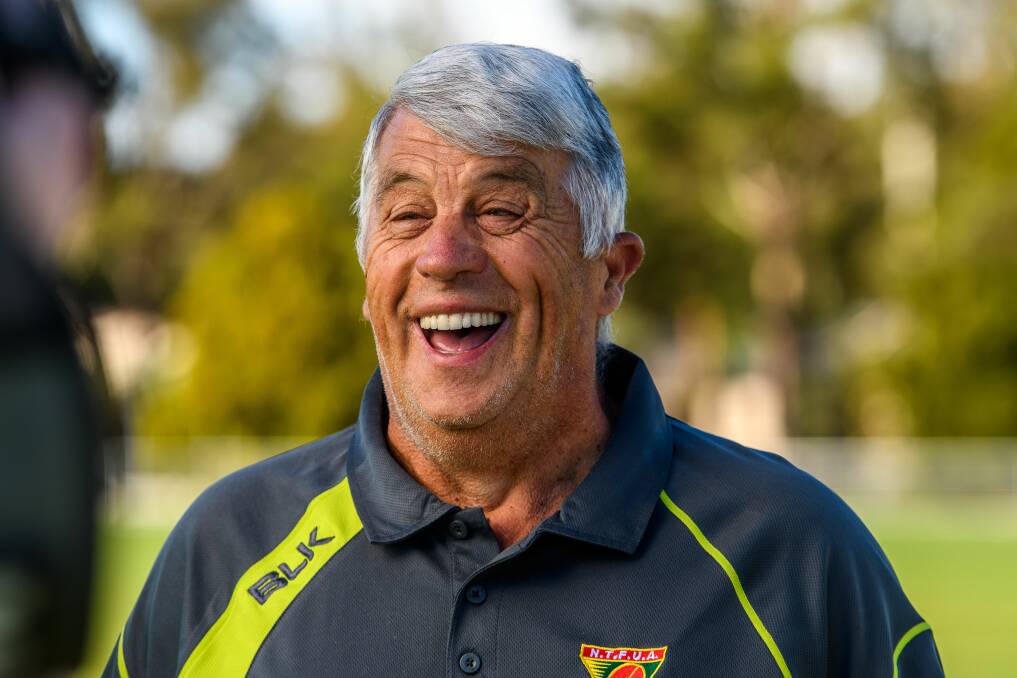 HAPPY TIMES: Northern Tasmanian Football Umpires Association vice president Danny Horton.
