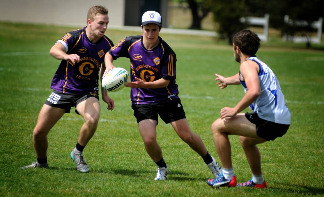 FAST MOVER: Tasmanian touch football action. The state is gearing up to take-part in several national championships.